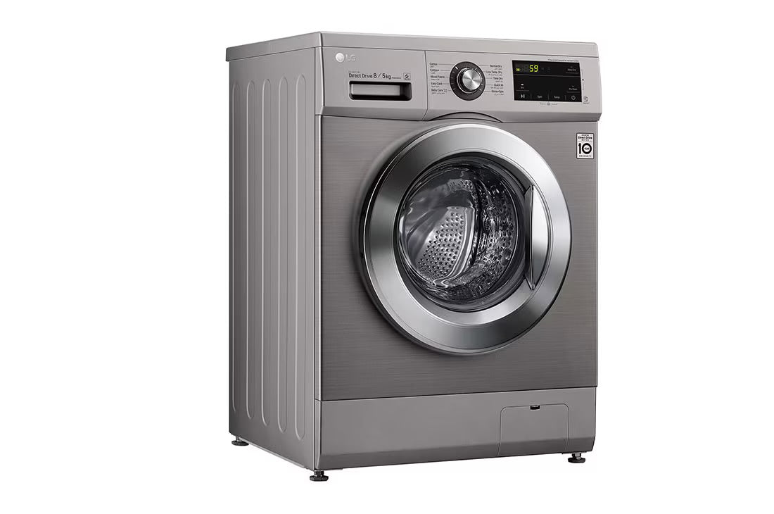 LG Front Load Washer/Dryer – F4J3TMG5P – 8 kg / 5 kg