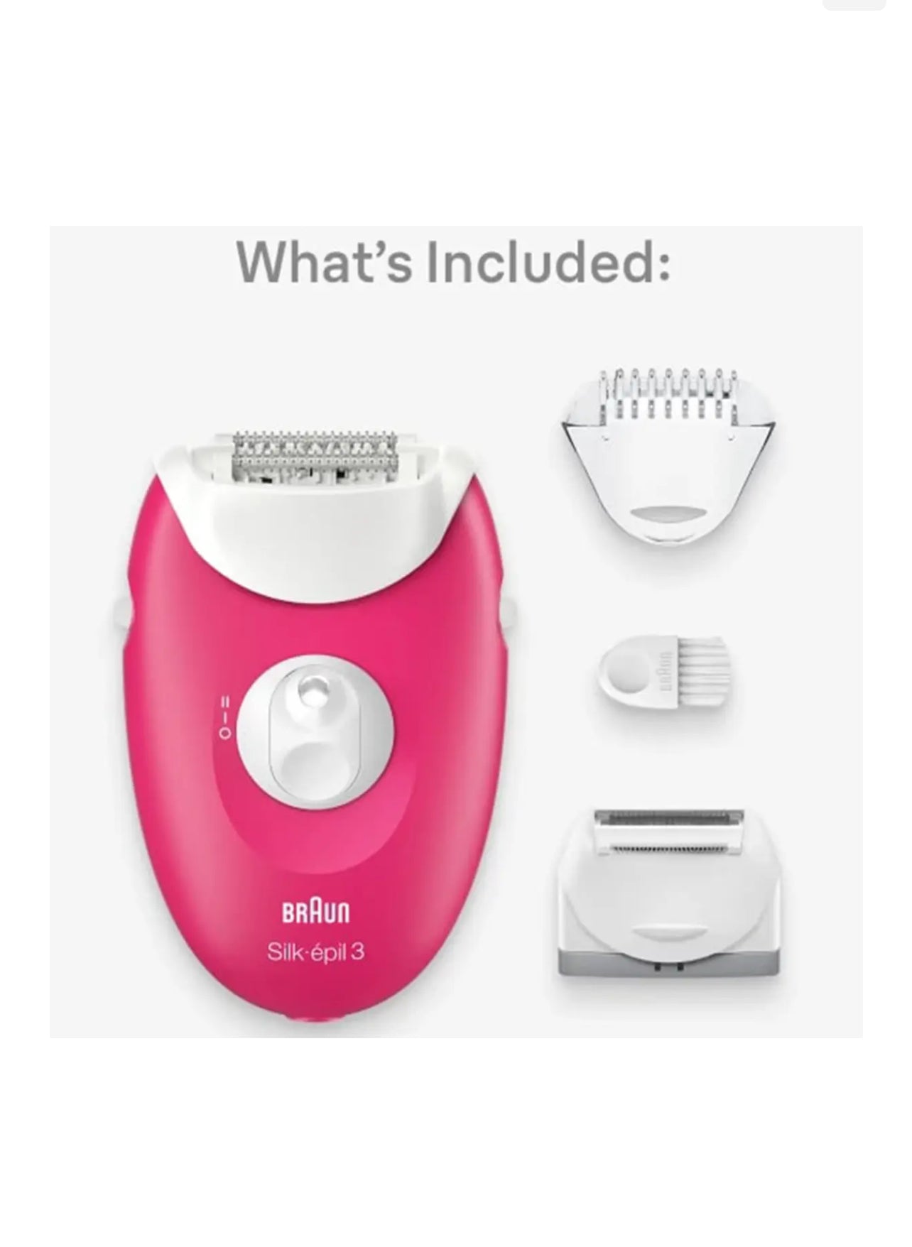 Braun Silk·EPIL 3 Epilator SE3032