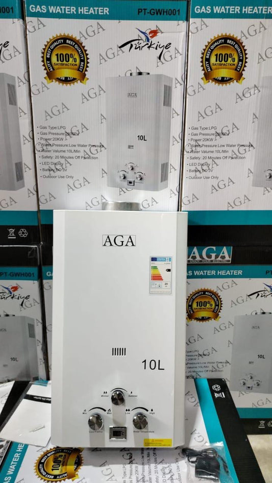 AGA Gas Water Heater 10L