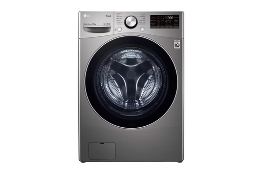 LG Front Load Washing Machine – FOL9DYP2S – 15kg – Silver