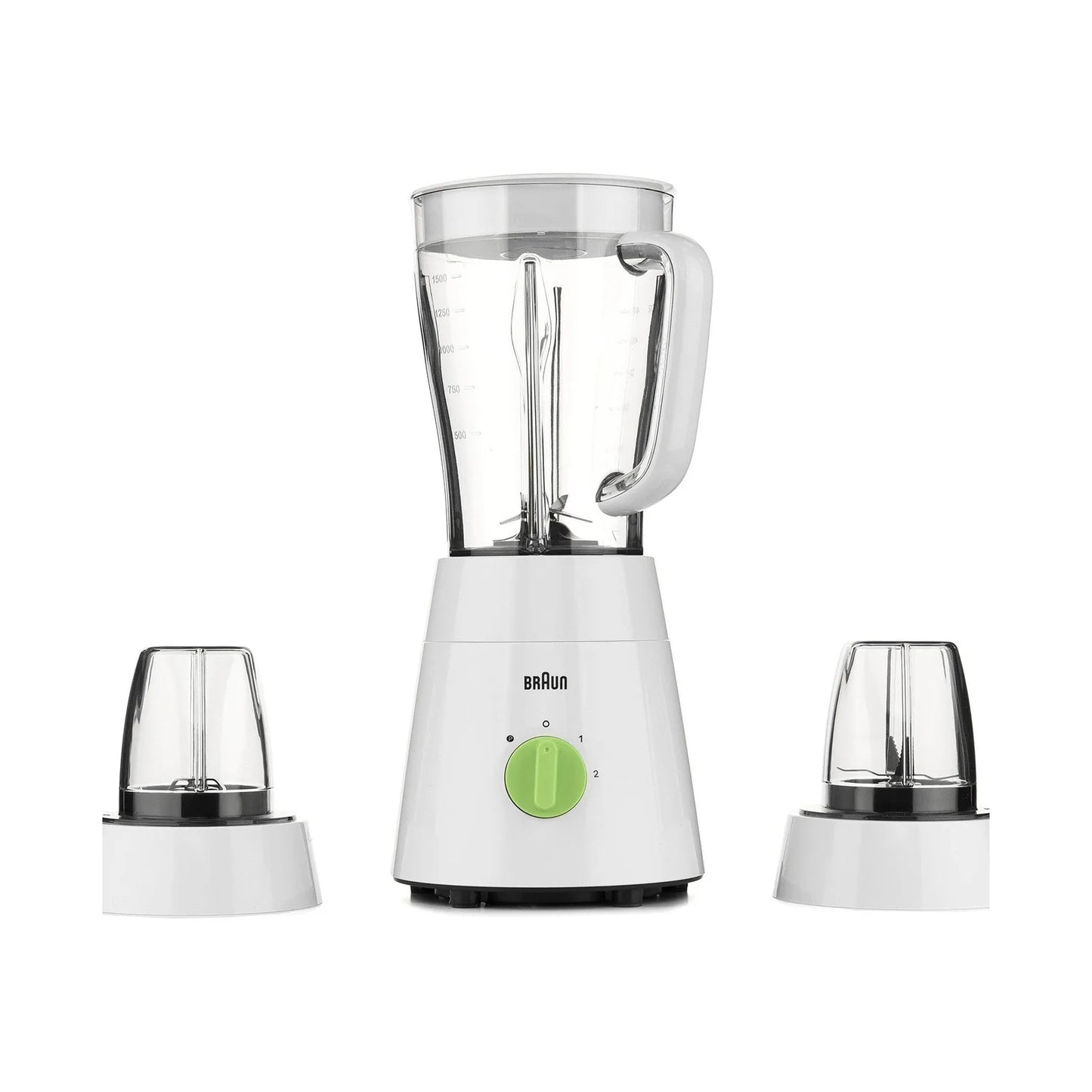 Braun Glass Blender With 2 Mills 1.75L 500W ice crusher