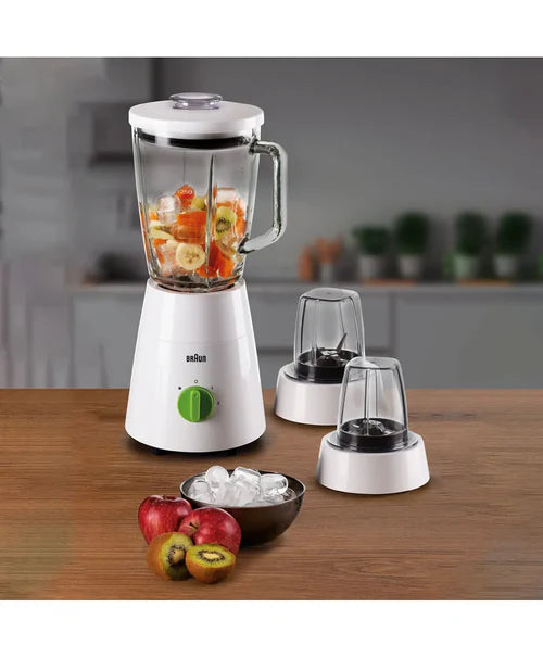 Braun Glass Blender With 2 Mills 1.75L 500W ice crusher