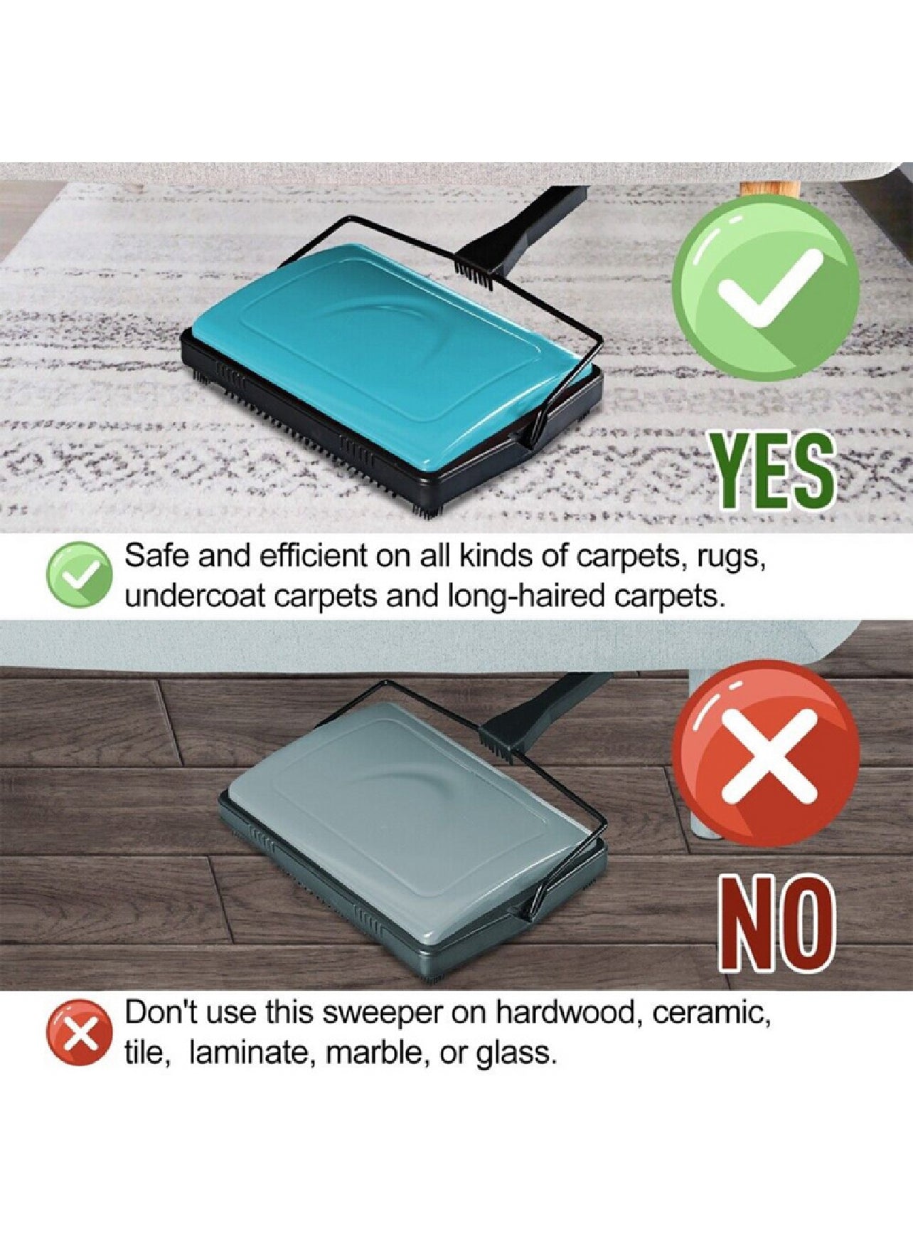 National Manual Carpet Sweeper