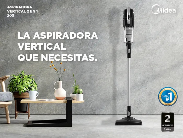Midea 0.4L Stick Wet and Dry Vaccum Cleaner