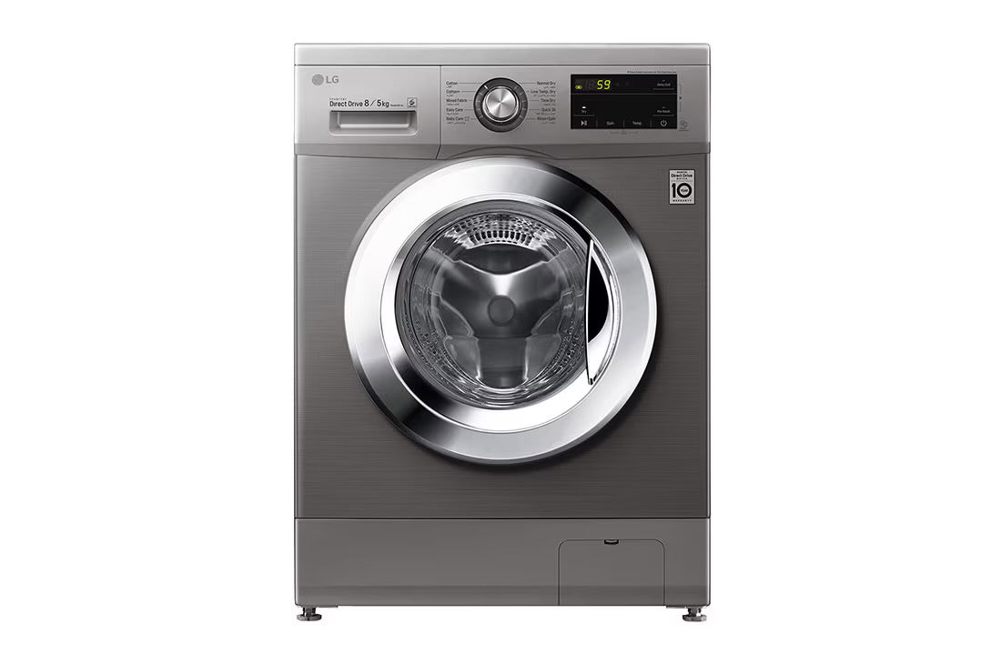 LG Front Load Washer/Dryer – F4J3TMG5P – 8 kg / 5 kg