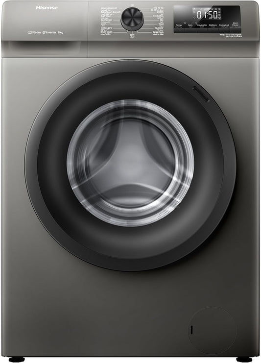 Hisense 8KG Front Load Washing Machine – WFQP8012JT/S