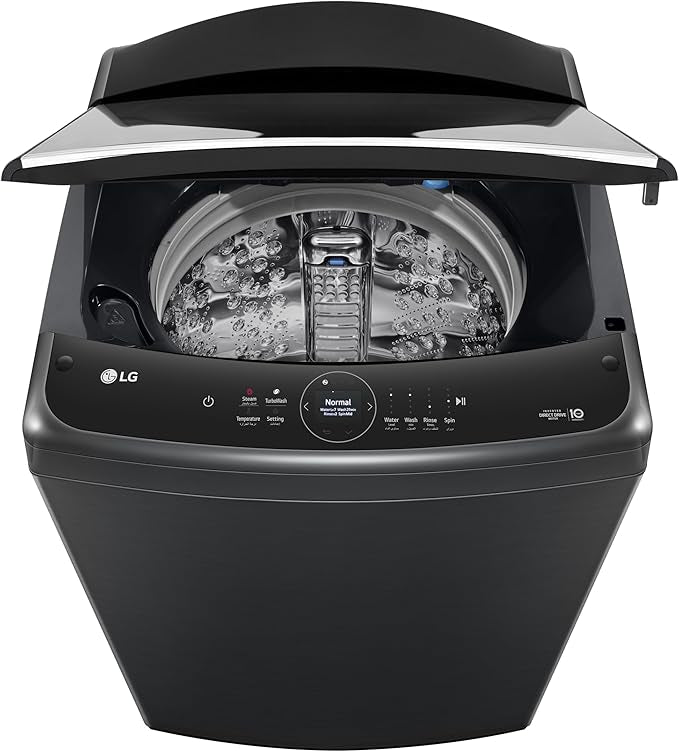 LG Top Load Washing Machine – T16H3SDHT2A – 16 kg – Black