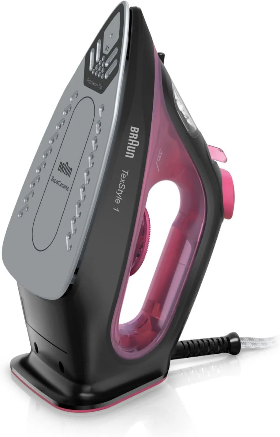 Braun Steam Iron 2000W Power Ceramic Soleplate