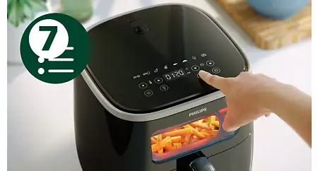 Philips 1700W 5.6L Air Fryer With Window HD9257