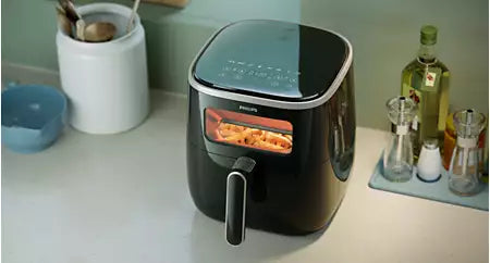 Philips 1700W 5.6L Air Fryer With Window HD9257