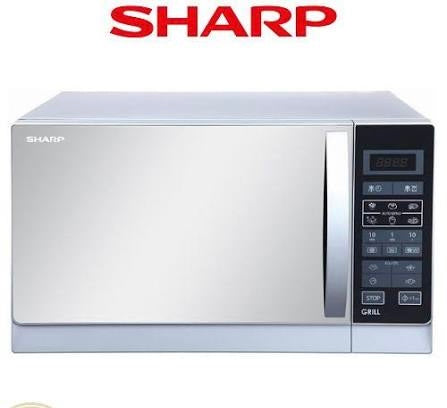 Sharp Electric Microwave Oven, 800W, R20MT(S), Black/Silver