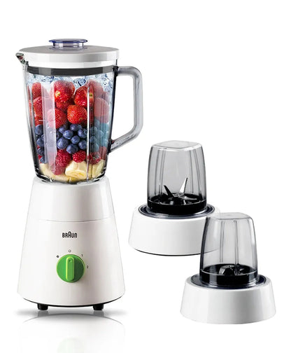 Braun Blender 500W , 2 Speeds Glass Jug / JB0153