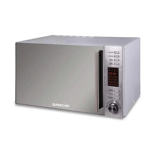 Super Chef Microwave 30L 1000W,With Grill,Silver
SKU:AG930QAA4