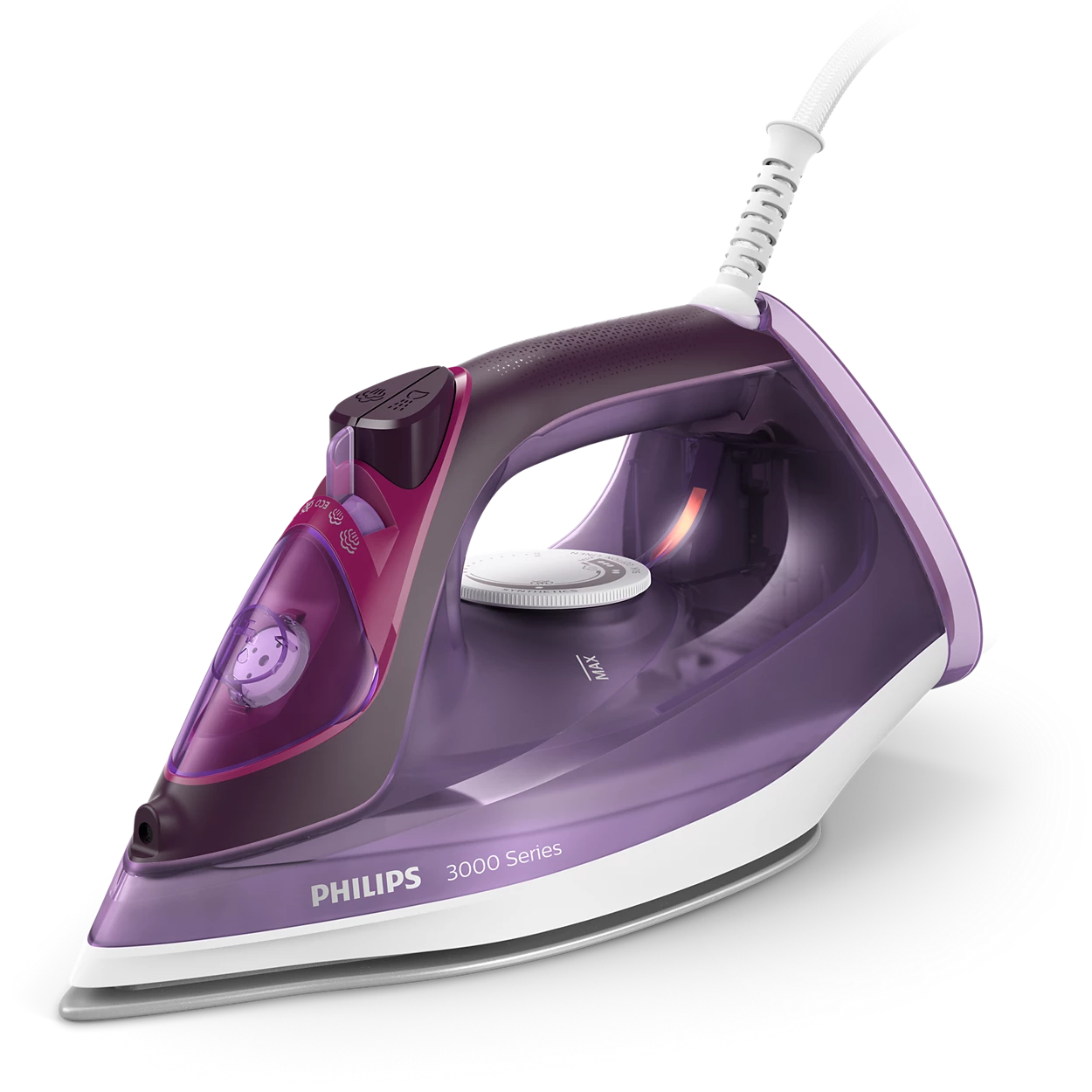 Philips Steam Iron 2600W Power Ceramic Soleplate