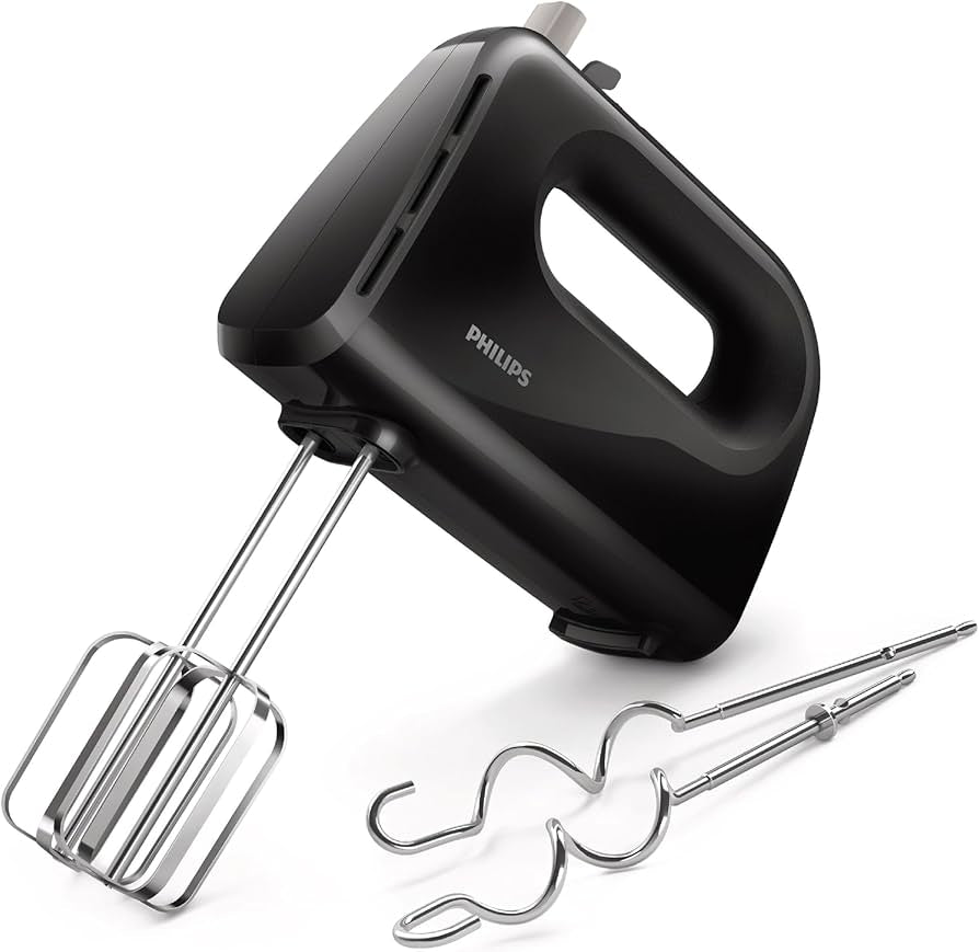 Philips Hand Mixer With 5 Speeds & Pulse 300W Power / HR3705