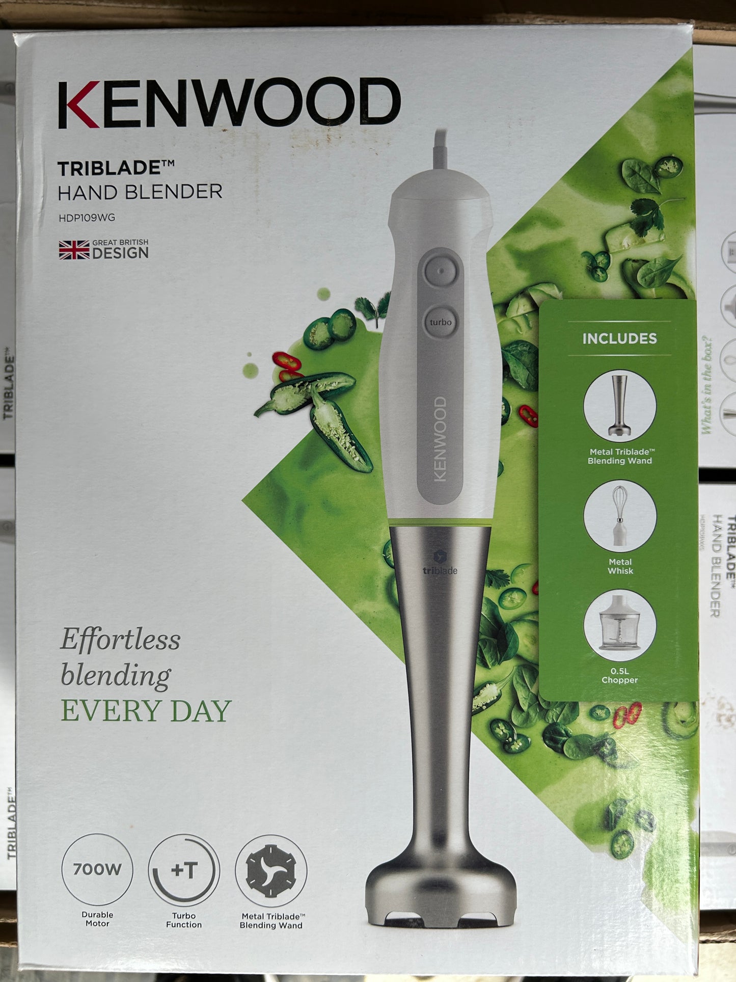 Kenwood Hand Blender Set 3-in-1 / 700W / HDP-109