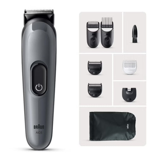 Braun Shaver 8-in-1 Trimmer Style Grooming Kit / AIO3540