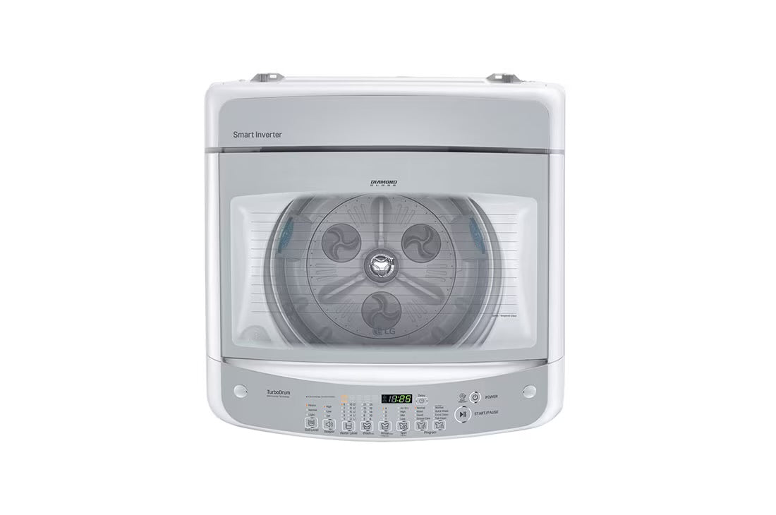 LG Top Load Washing Machine – T1366NEFV – 13kg – White