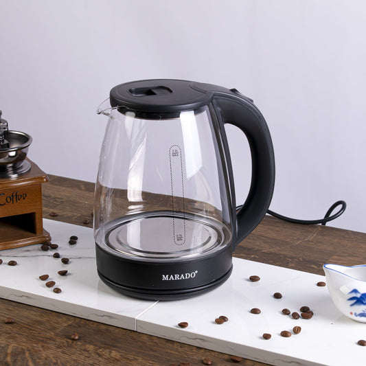 Marado Glass Kettle 1500W Power 2L MA-0602