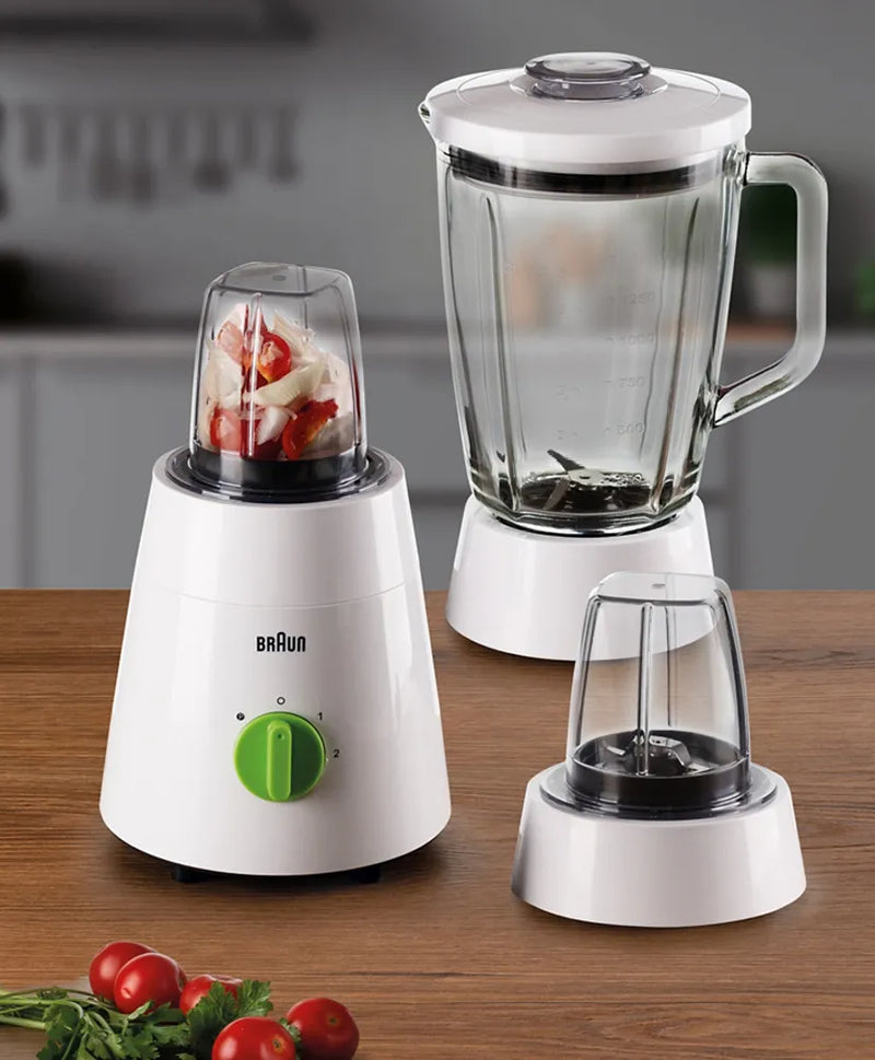 Braun Blender 500W , 2 Speeds Glass Jug / JB0153