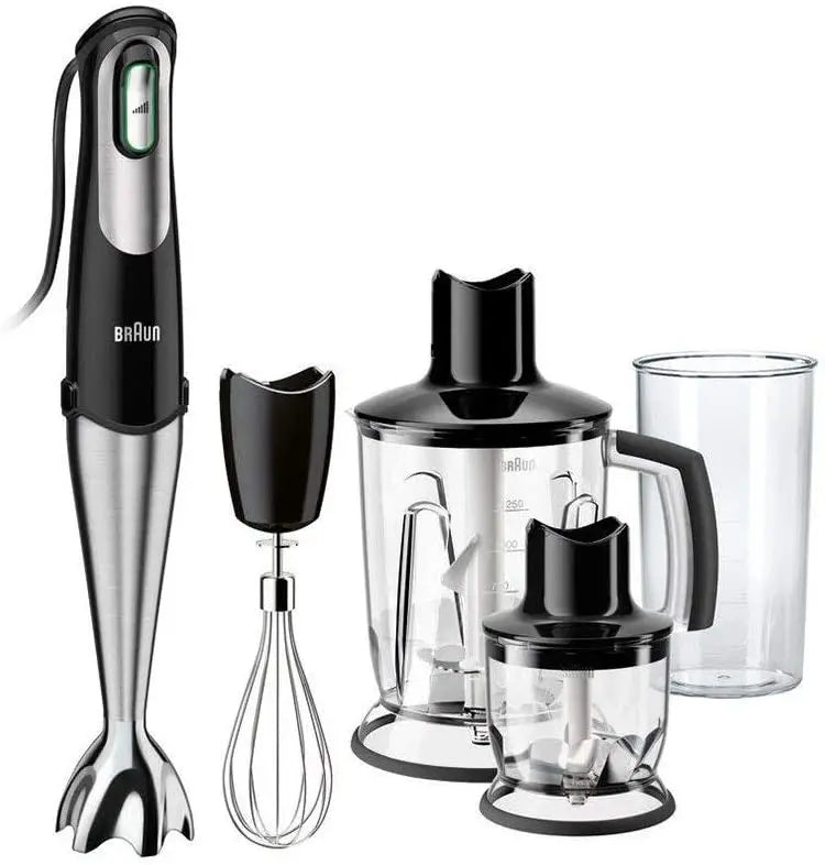 Braun Hand Blender Set 1000W Power 5-in-1 With Smart Speed / MQ7045X
