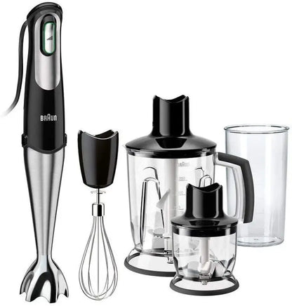 Braun Hand Blender Set 1000W Power 5-in-1 With Smart Speed / MQ7045X