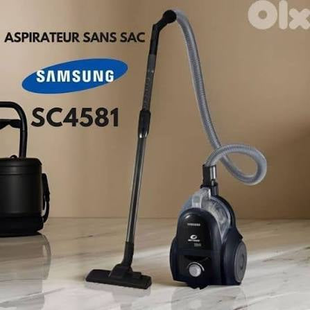 Samsung Bagless Vaccum Cleaner 2000W Power With Control 400-2000W / SC4581