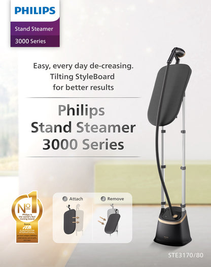 Philips Garment Steamer With Tilting StyleBoard 2000W Power STE-3170