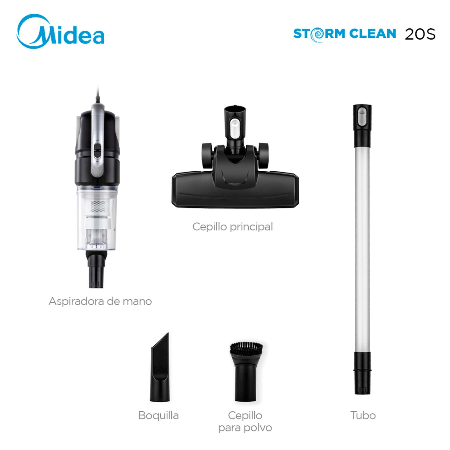 Midea 0.4L Stick Wet and Dry Vaccum Cleaner