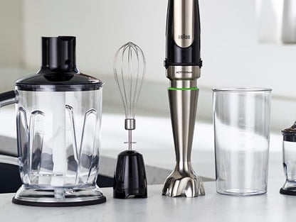 Braun Hand Blender Set 1000W Power 5-in-1 With Smart Speed / MQ7045X