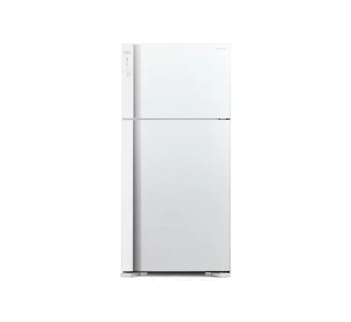 Hitachi 2-Door Refrigerator – RV760PUC7-1 TWH (White Steel)