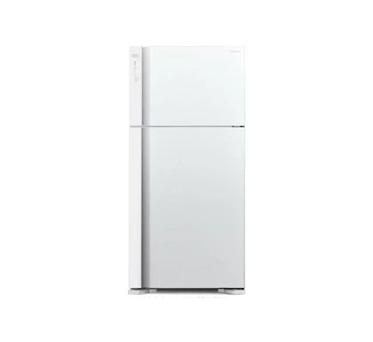 Hitachi 2-Door Refrigerator – RV760PUC7-1 TWH (White Steel)