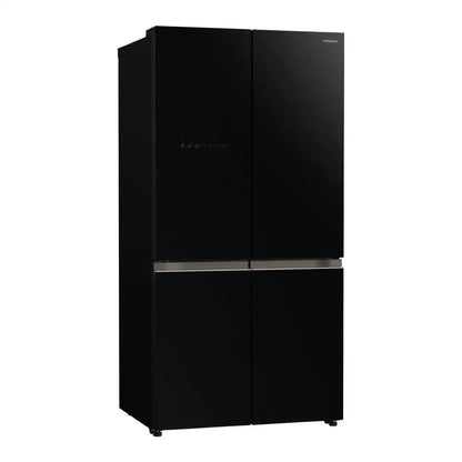 Hitachi 4-Door Refrigerator – RW720PUC1-GBK (Glass Black)