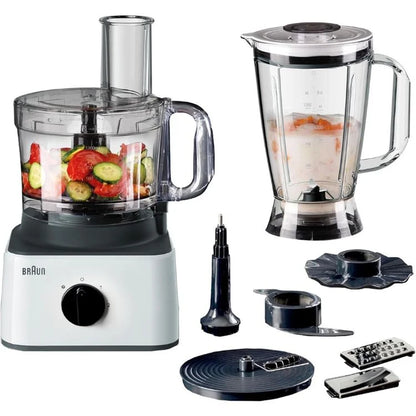 Braun Food Processor 8-in-1 Accessories 800W Power / FP0132